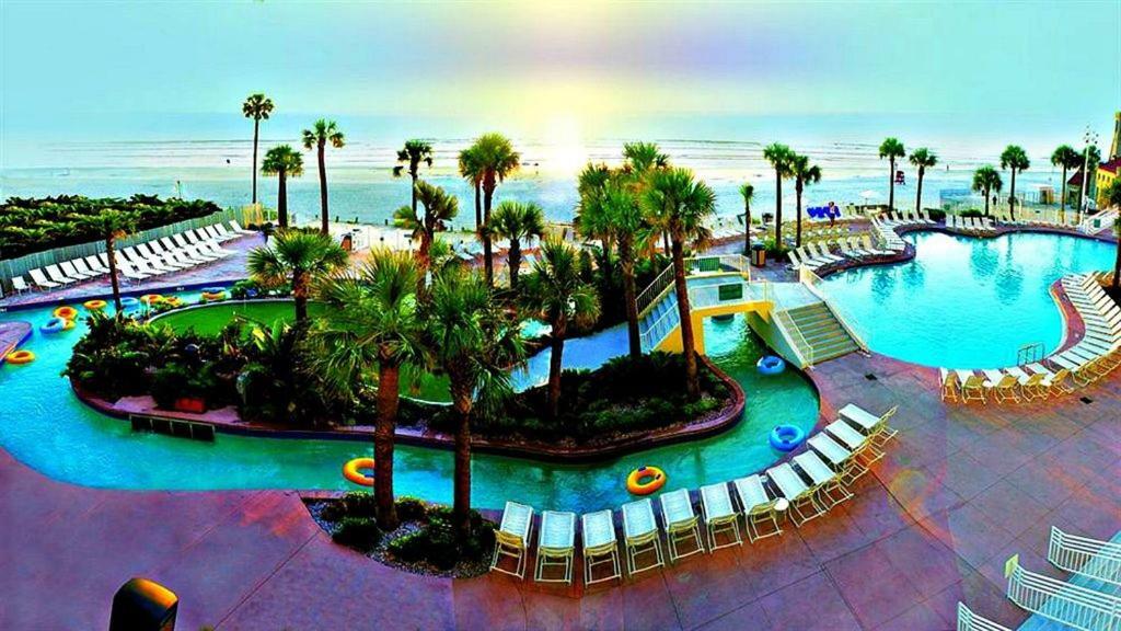 Vacation In Comfort And Luxury - 1 Bedroom Direct Oceanfront - Wyndham Ocean Walk Resort 1007 代托纳海滩 外观 照片